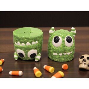 New Monster Halloween Salt & Pepper Shakers Salt N Pepper Dinning Decor Set